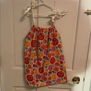 Floral Kids Casual Dress - Multicolor